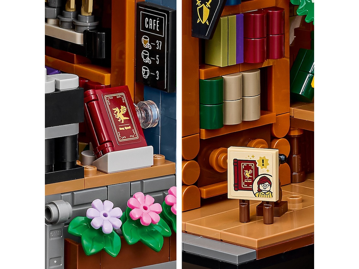 LEGO Icons Boghandel: Bogstøtte byggesæt 11379 LEGO