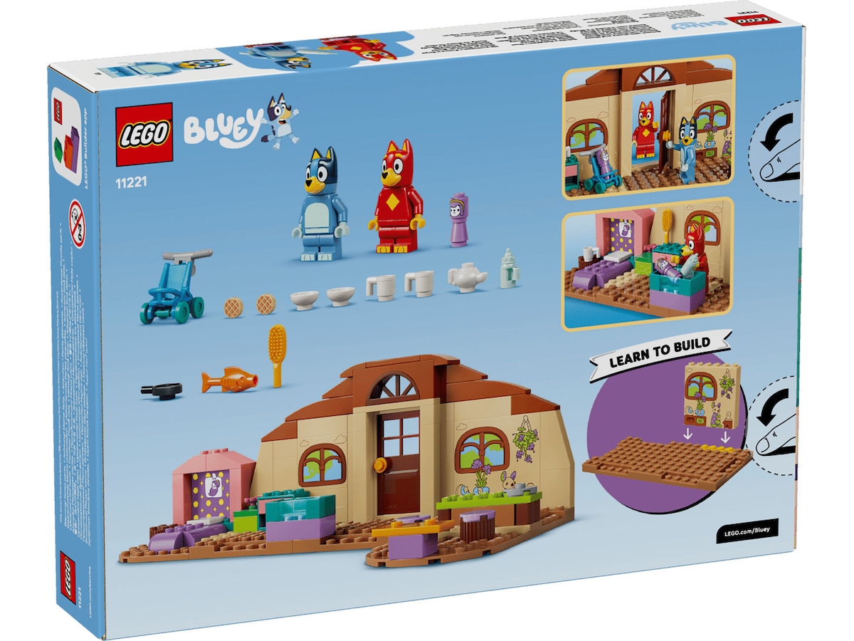 LEGO Bluey Skolen med Rusty og Bluey 11221 LEGO