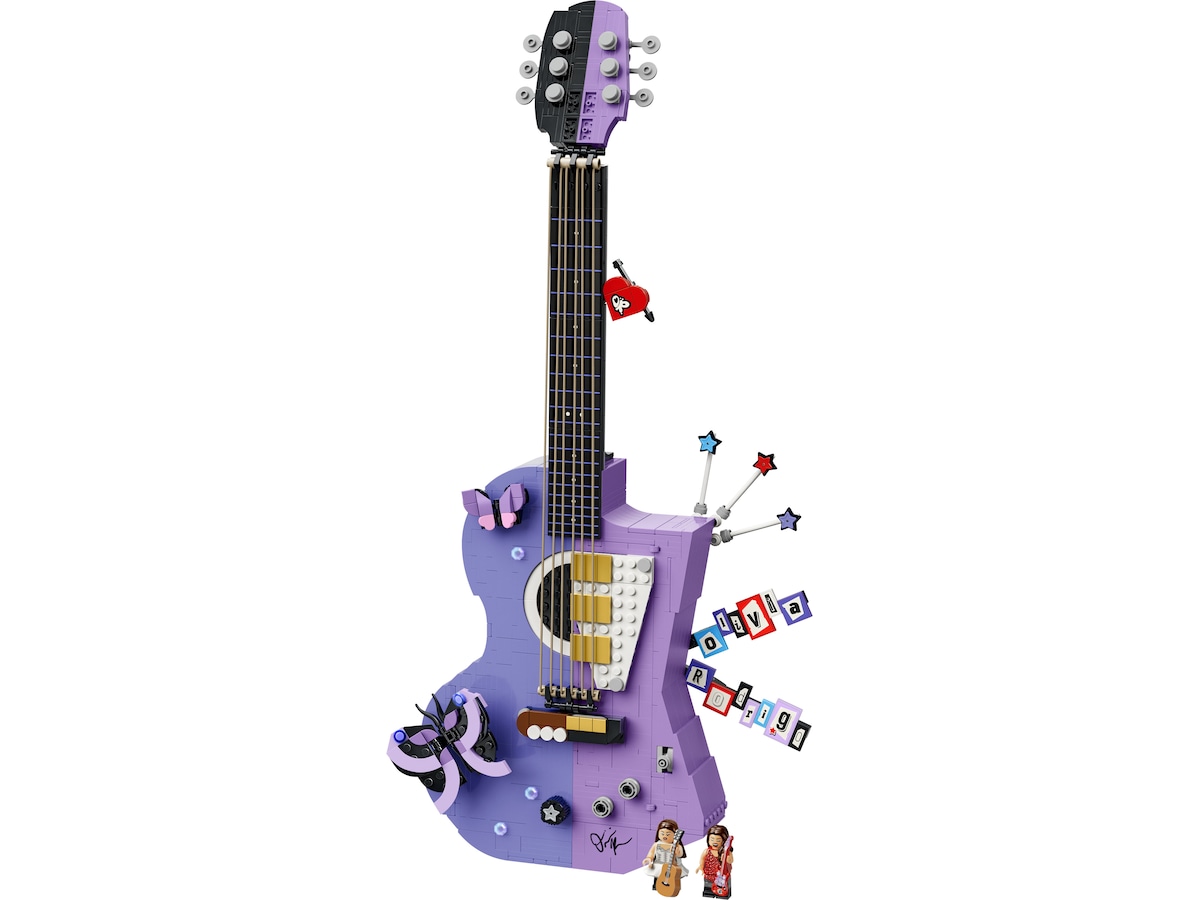 LEGO Editions Music Olivia Rodrigos tofarvede guitar 43031 LEGO