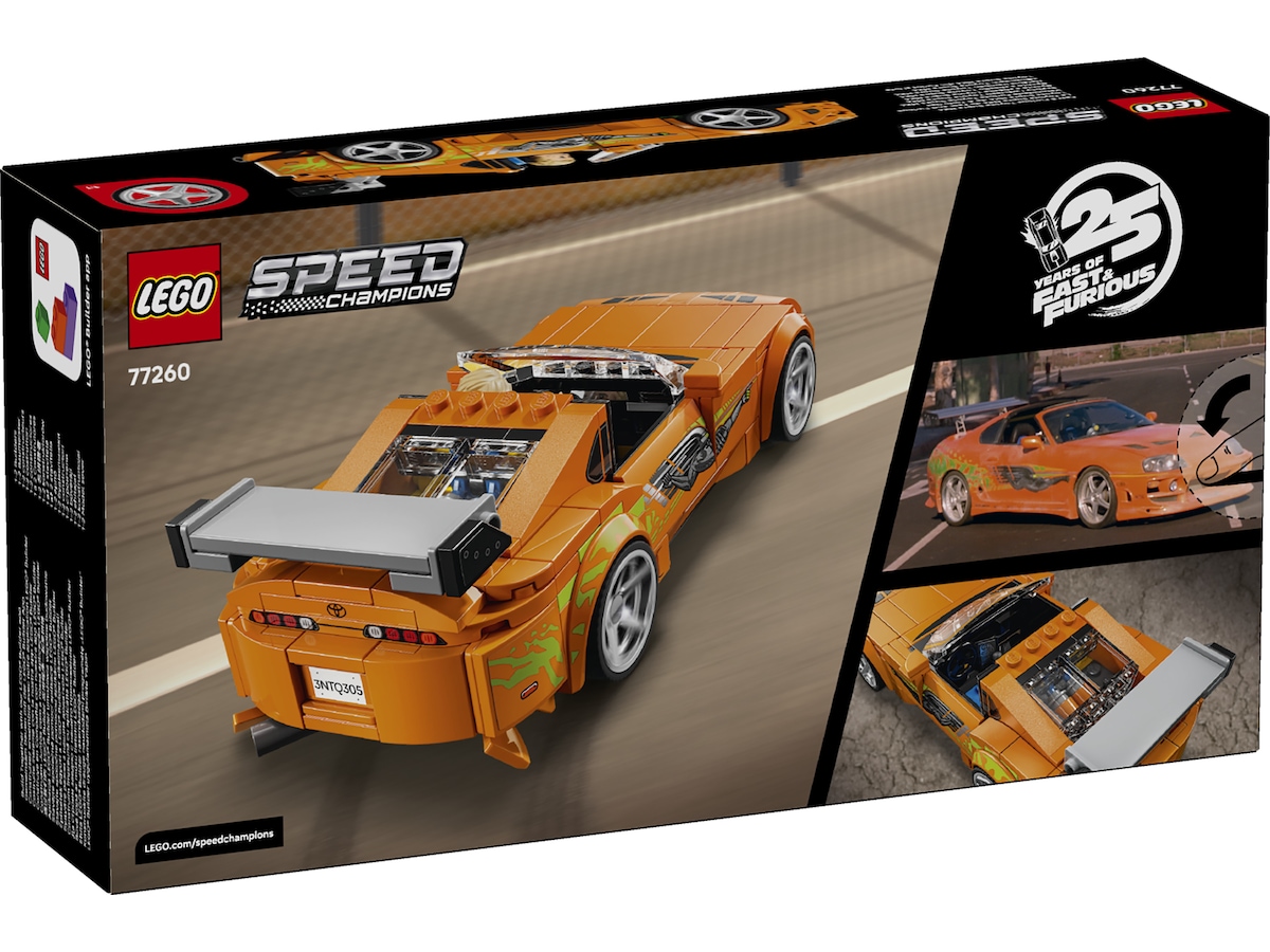 LEGO Speed Champions The Fast and The Furious Toyota Supra MK4 77260  LEGO