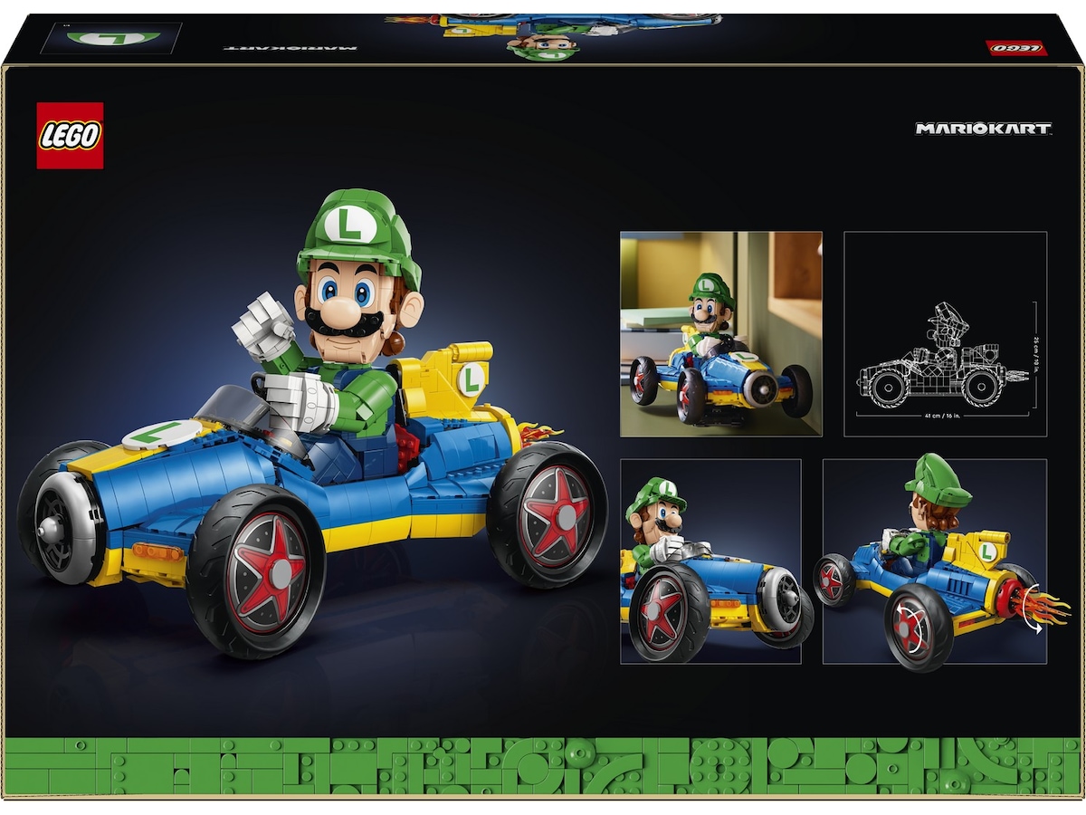 LEGO Super Mario Mario Kart – Luigi og Mach 8 72050 LEGO