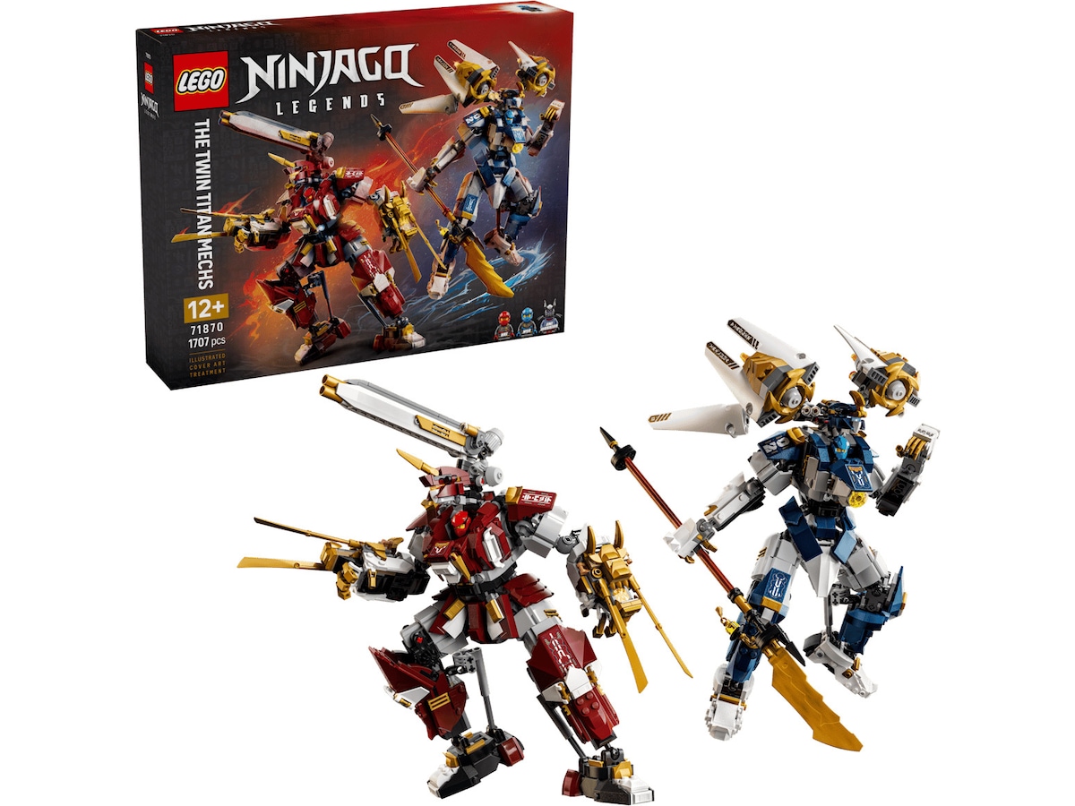 LEGO Ninjago Tvillingtitanrobotene 7187 LEGO