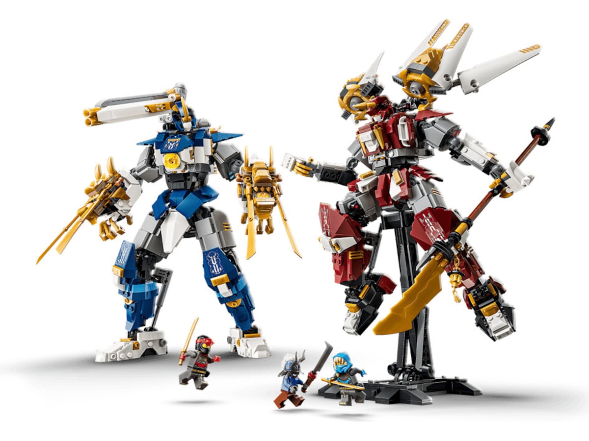 LEGO Ninjago Tvillingtitanrobotene 7187 LEGO
