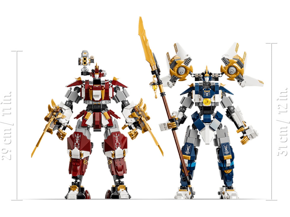 LEGO Ninjago Tvillingtitanrobotene 7187 LEGO
