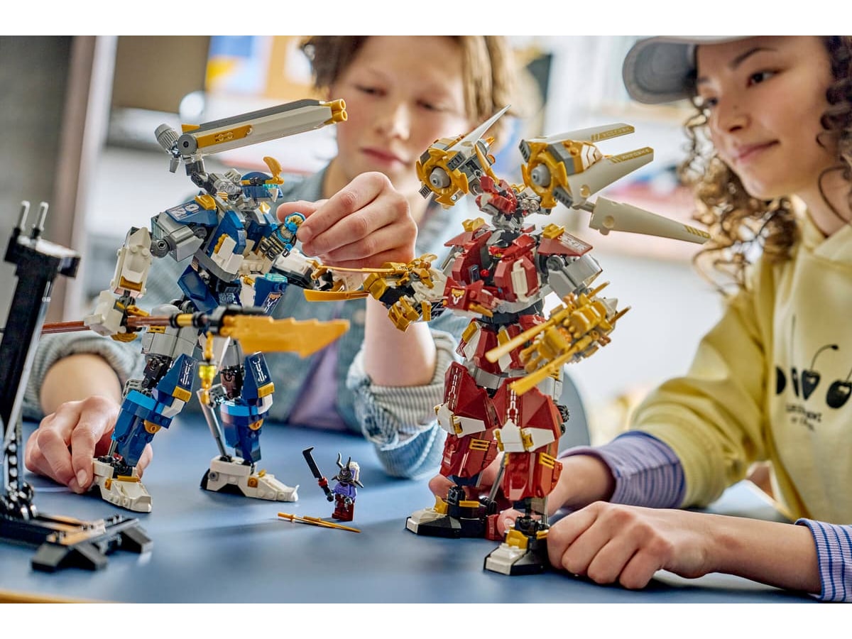 LEGO Ninjago Tvillingtitanrobotene 7187 LEGO