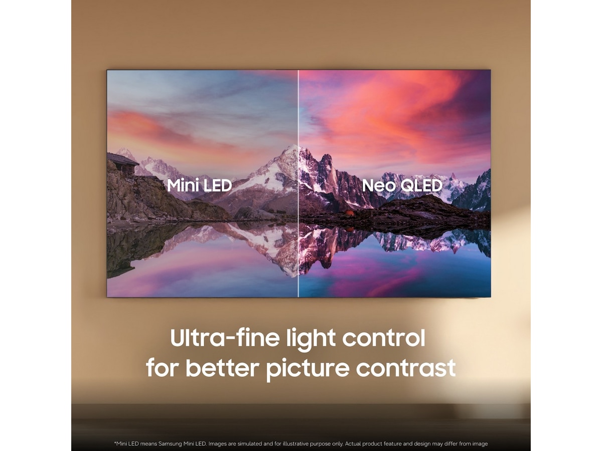 Samsung 75" QN72H Neo QLED 4K Mini LED Smart TV (2026) 70 - 79 tommer TV