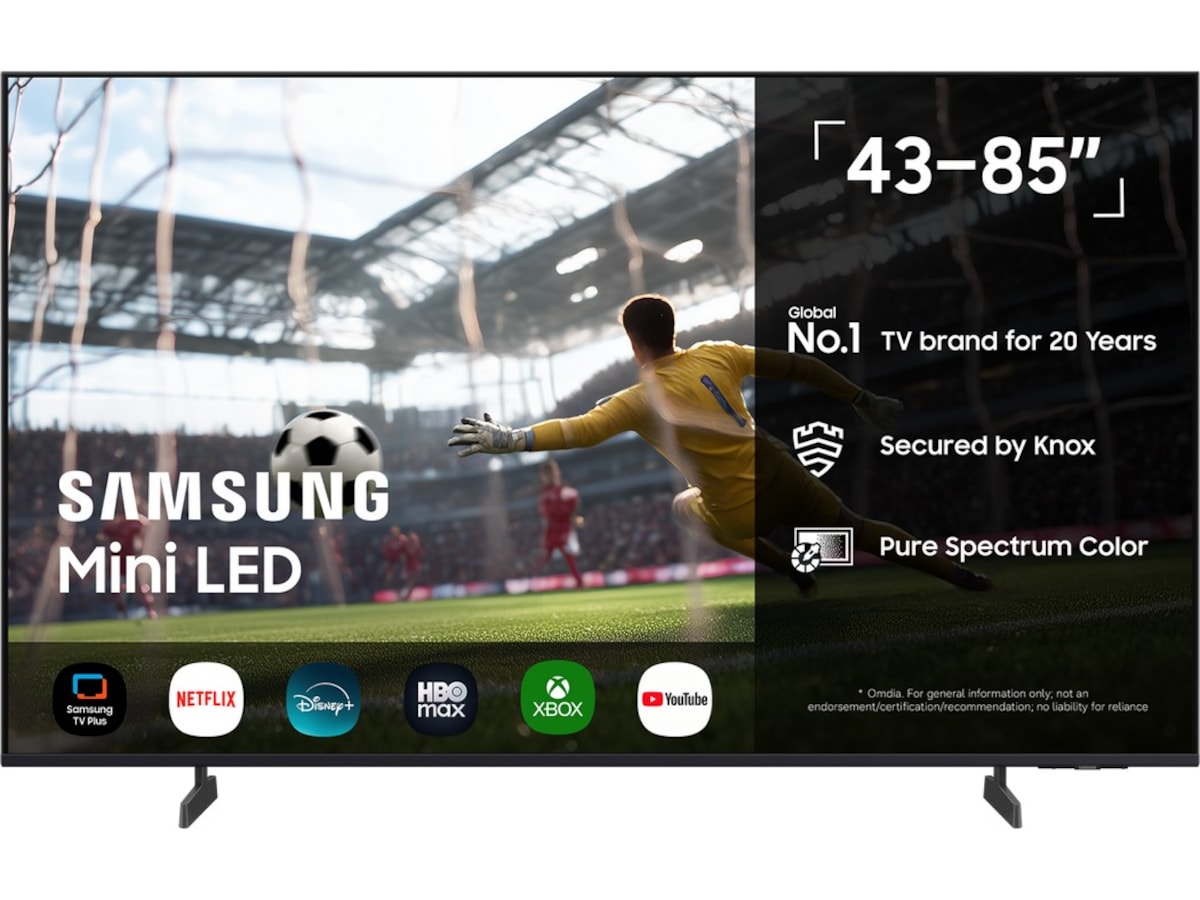 Samsung 55" M72H Mini LED 4K Smart TV (2026) 50 - 59 tommer TV