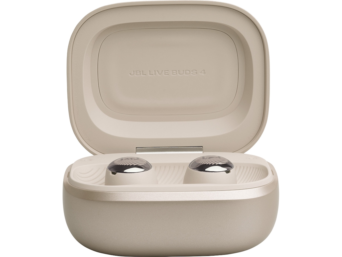 JBL LIVE BUDS 4 trådløse ørepropper (champagne) In-ear høretelefoner