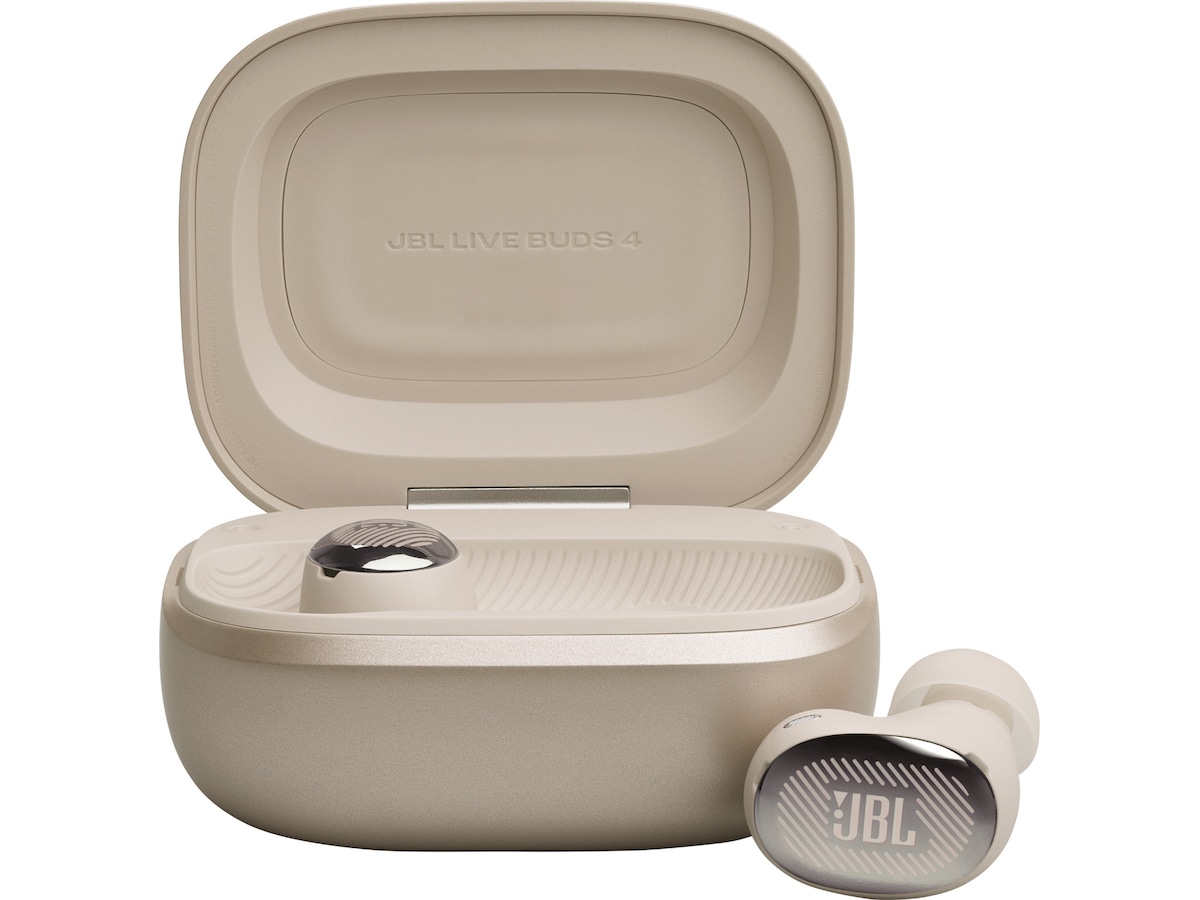 JBL LIVE BUDS 4 trådløse ørepropper (champagne) In-ear høretelefoner