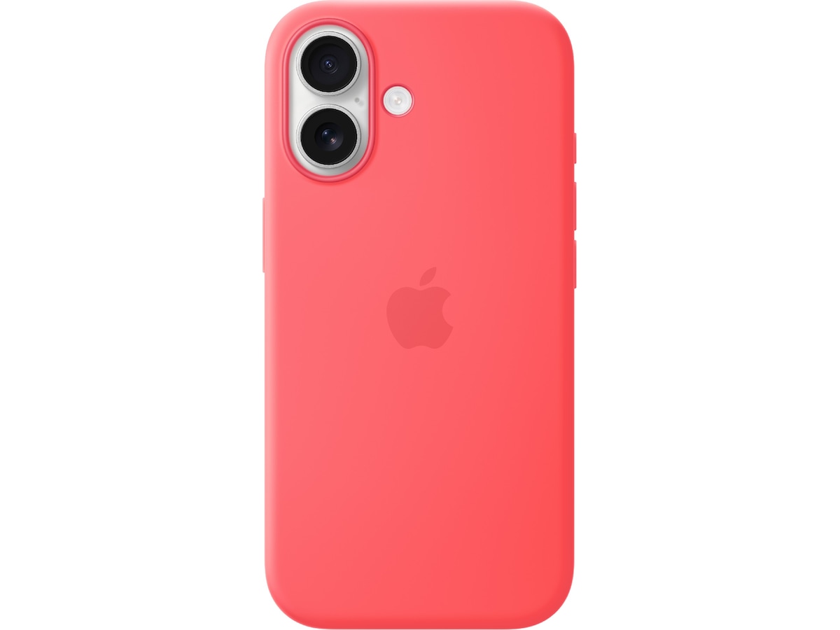 Apple iPhone 17 silikonecover (bright guava) Mobilcover