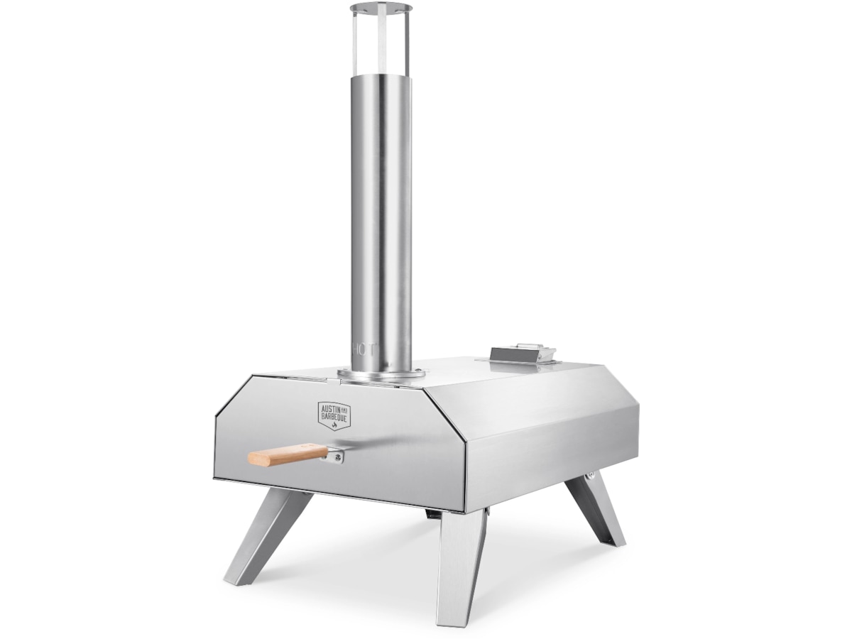Austin and Barbeque Pizza pizzaovn pelletsfyret 12" + foodprocessor 