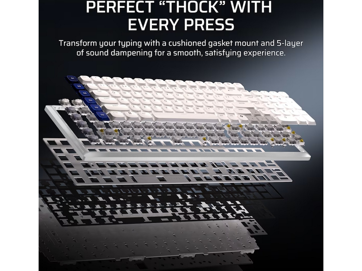 Corsair Vanguard Air 99 Trådløst Gamingtastatur (hvid) Gamingkeyboard