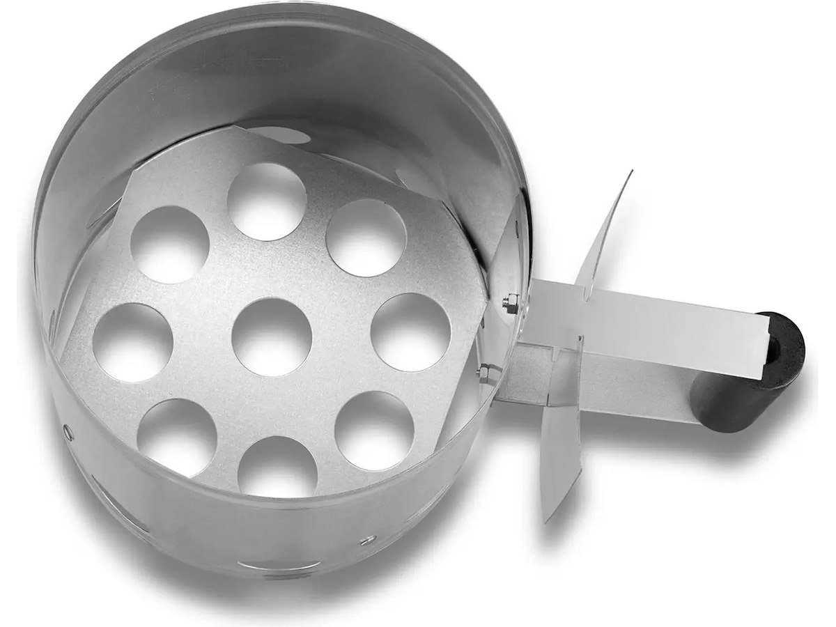 AABQ Charcoal Starter Galvaniseret kultænder Grillværktøj og tilbehør kit