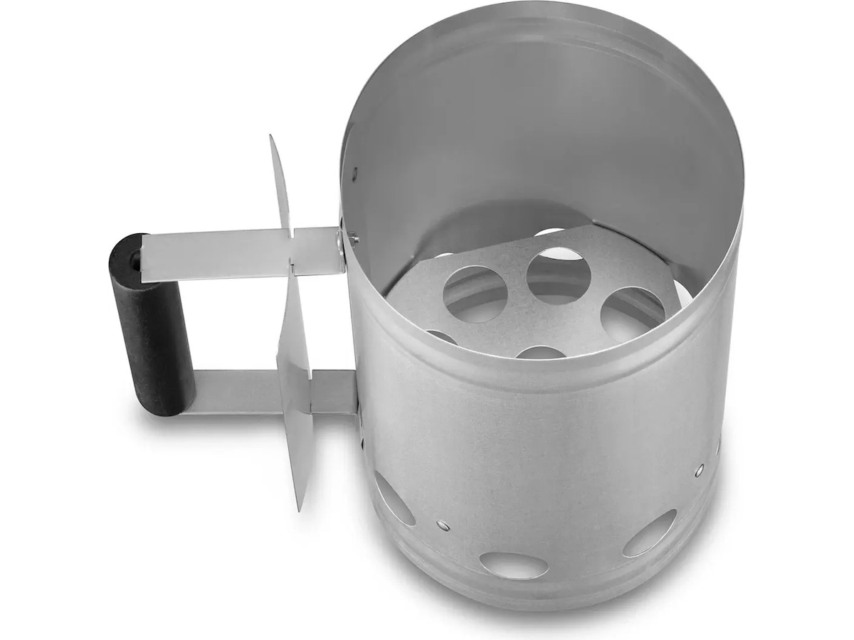 AABQ Charcoal Starter Galvaniseret kultænder Grillværktøj og tilbehør kit