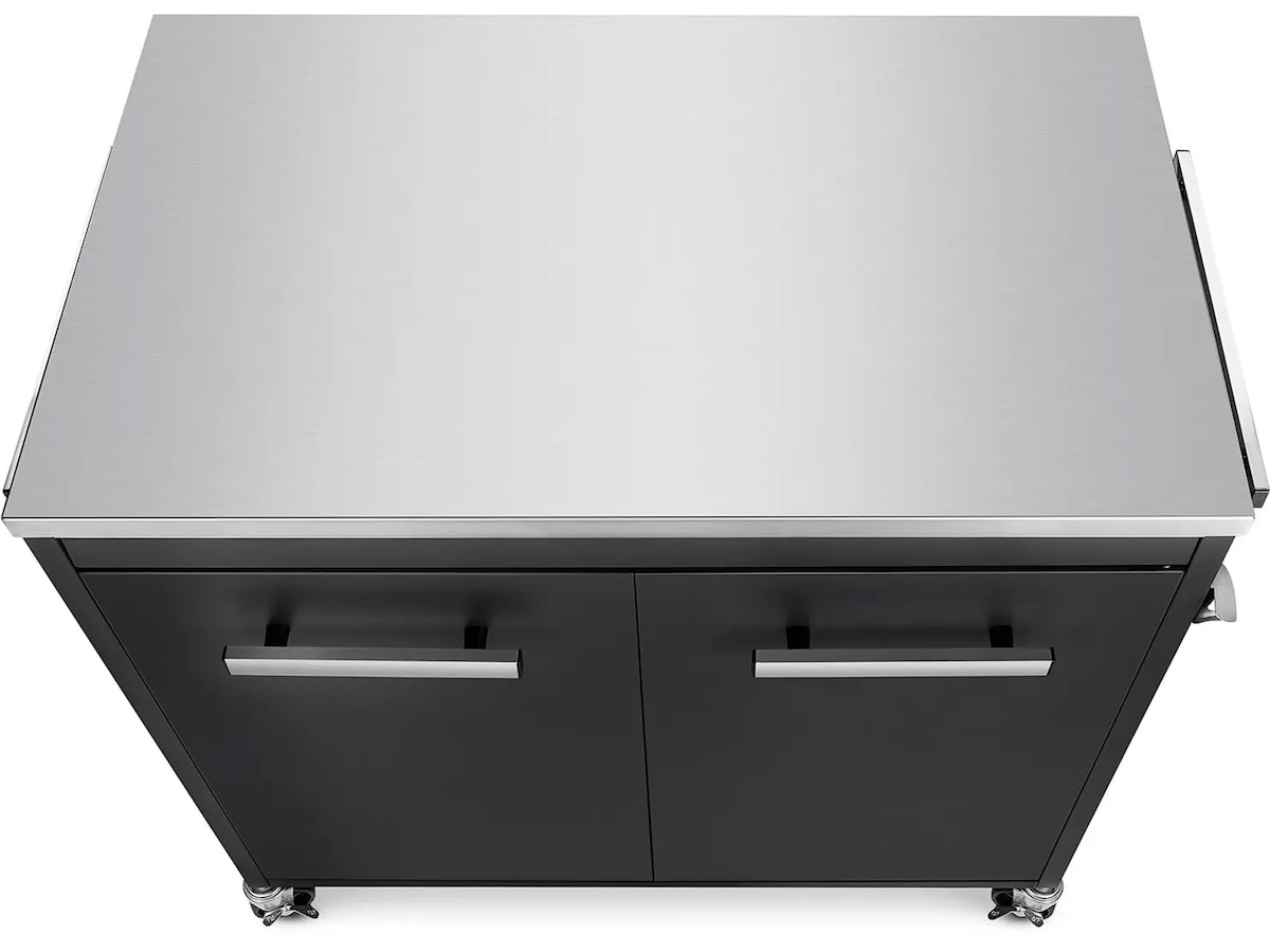 Austin and Barbeque Trolley Table With Doors Udendørsgrill – vogne