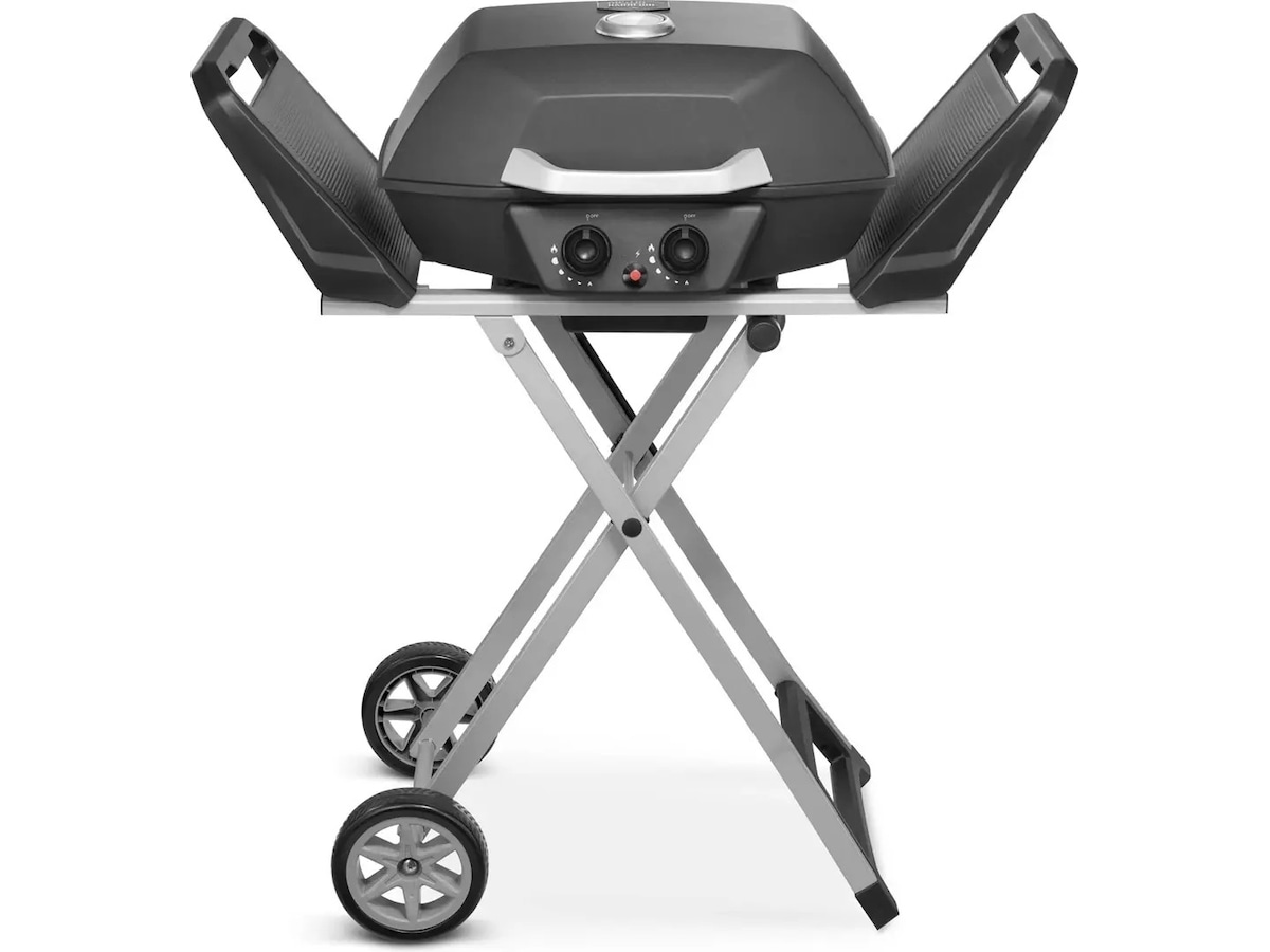 Bærbar gasgrill med dobbeltbrænder 4,5 kW Udendørsgrill
