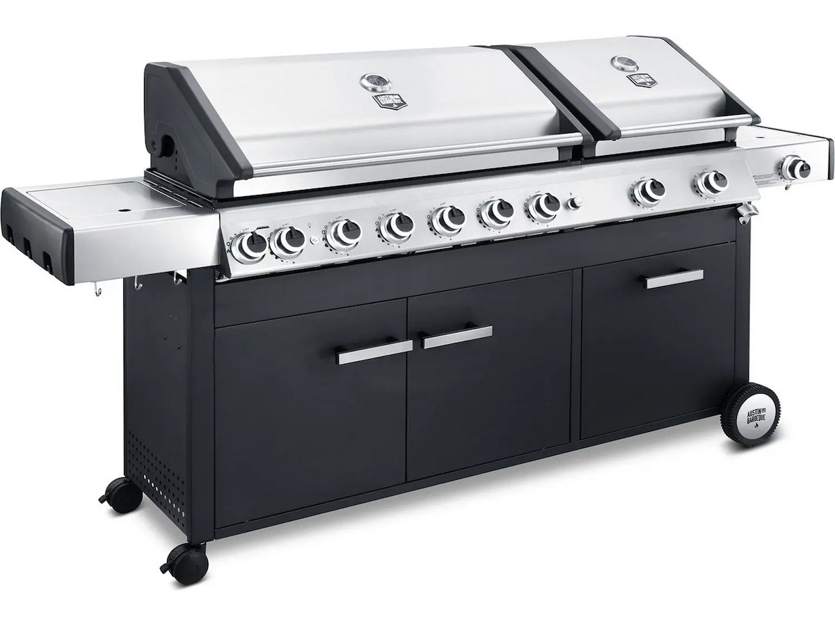 Austin and Barbeque Gasgrill 8+2 brændere Udendørsgrill