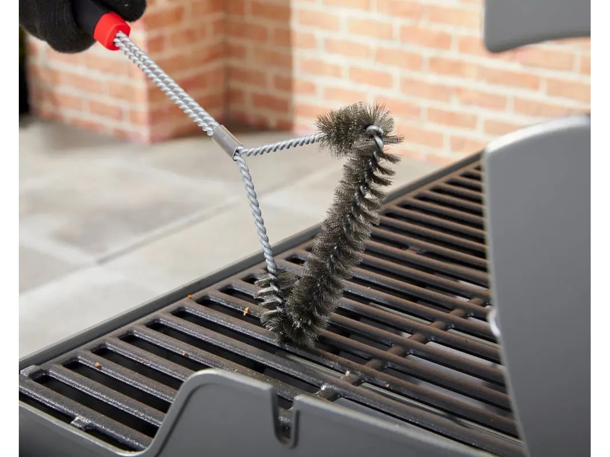 Weber Grillbørste Tresidet 46 cm Grillværktøj og tilbehør kit