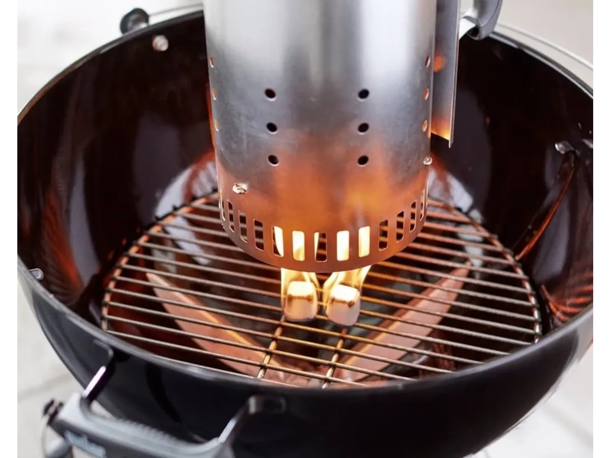 Weber Chimney Starter til Kul Grillværktøj og tilbehør kit