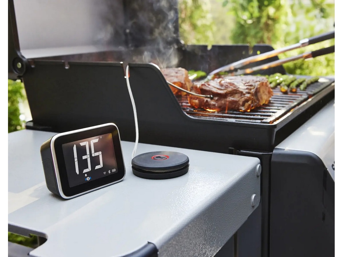 Weber Smart Termometer med ledning Grillværktøj og tilbehør kit