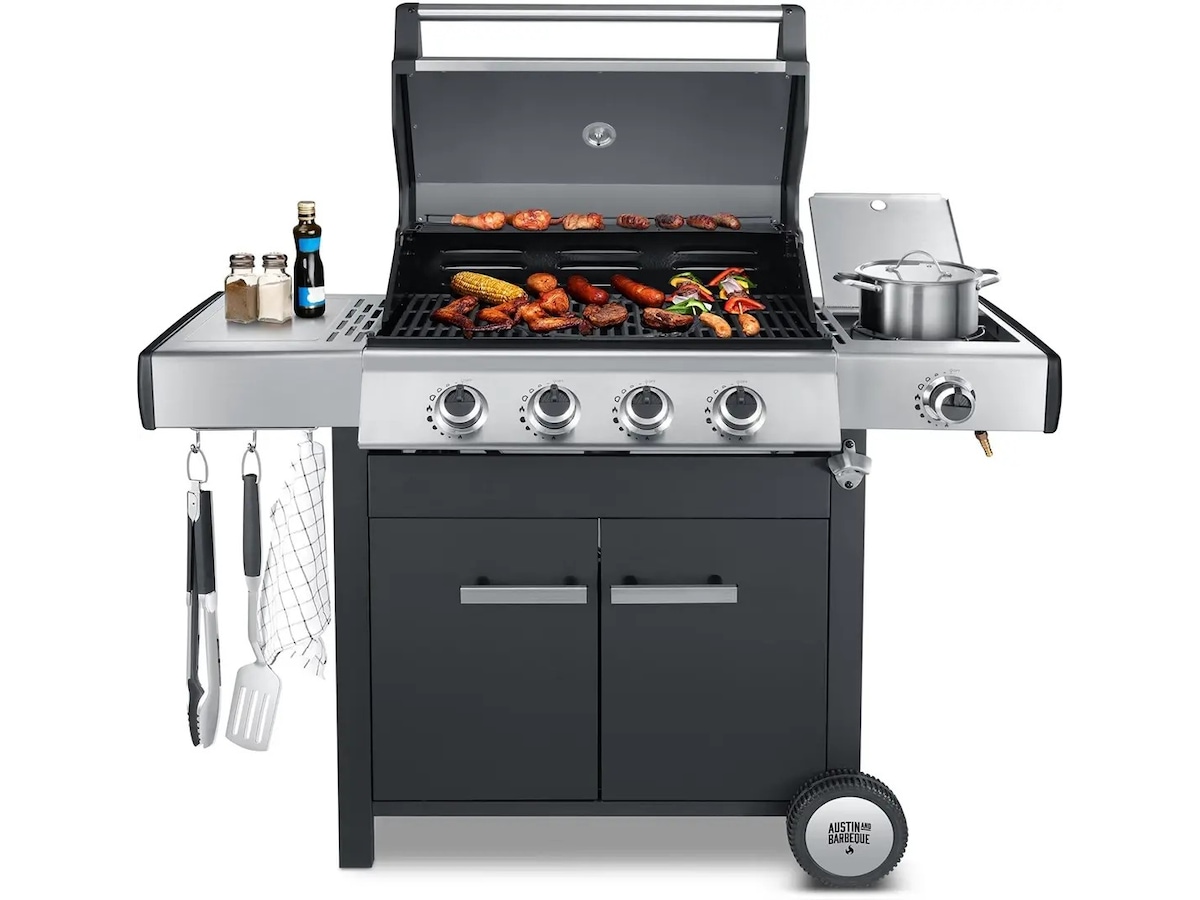 Austin and Barbeque AABQ Classic 4+1B gasgrill Udendørsgrill