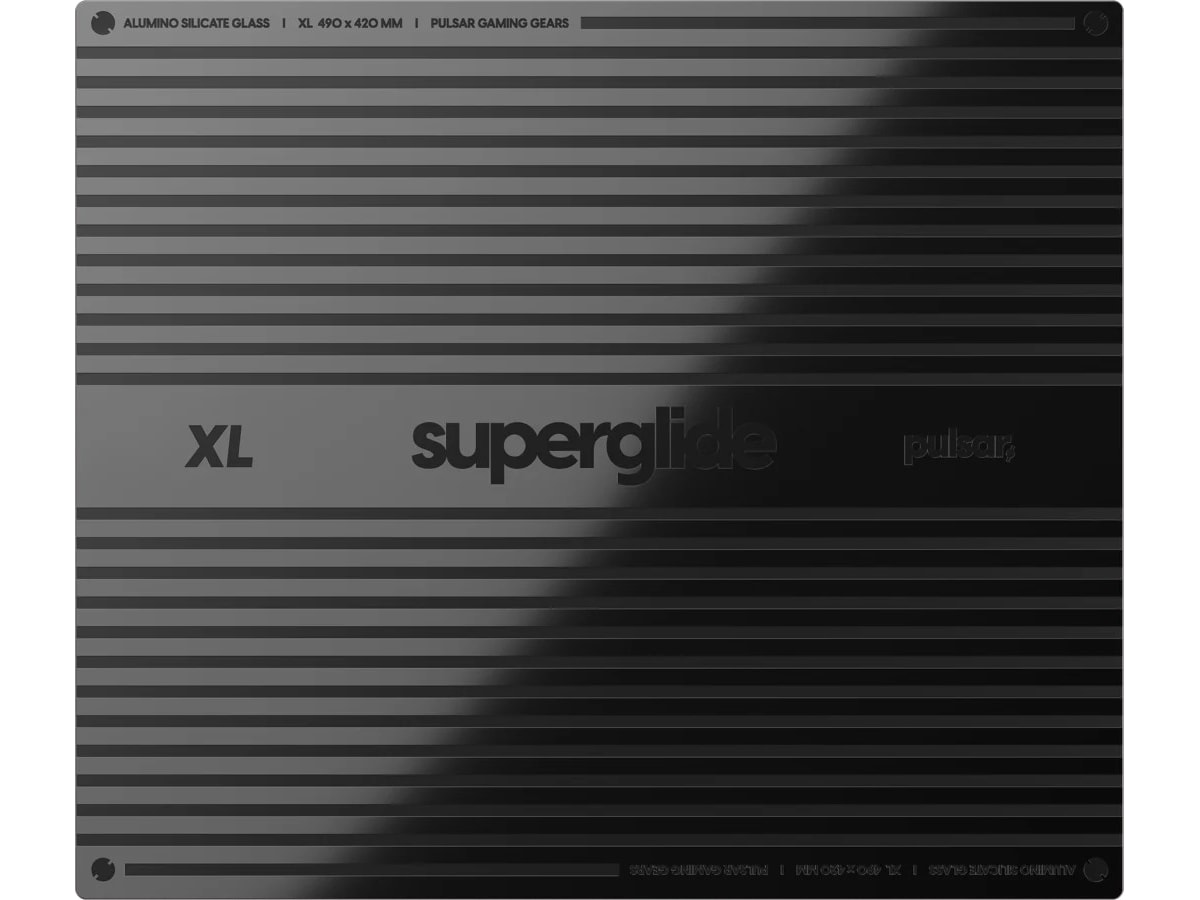Pulsar Superglide Glass Mousepad v3 Musemåtter