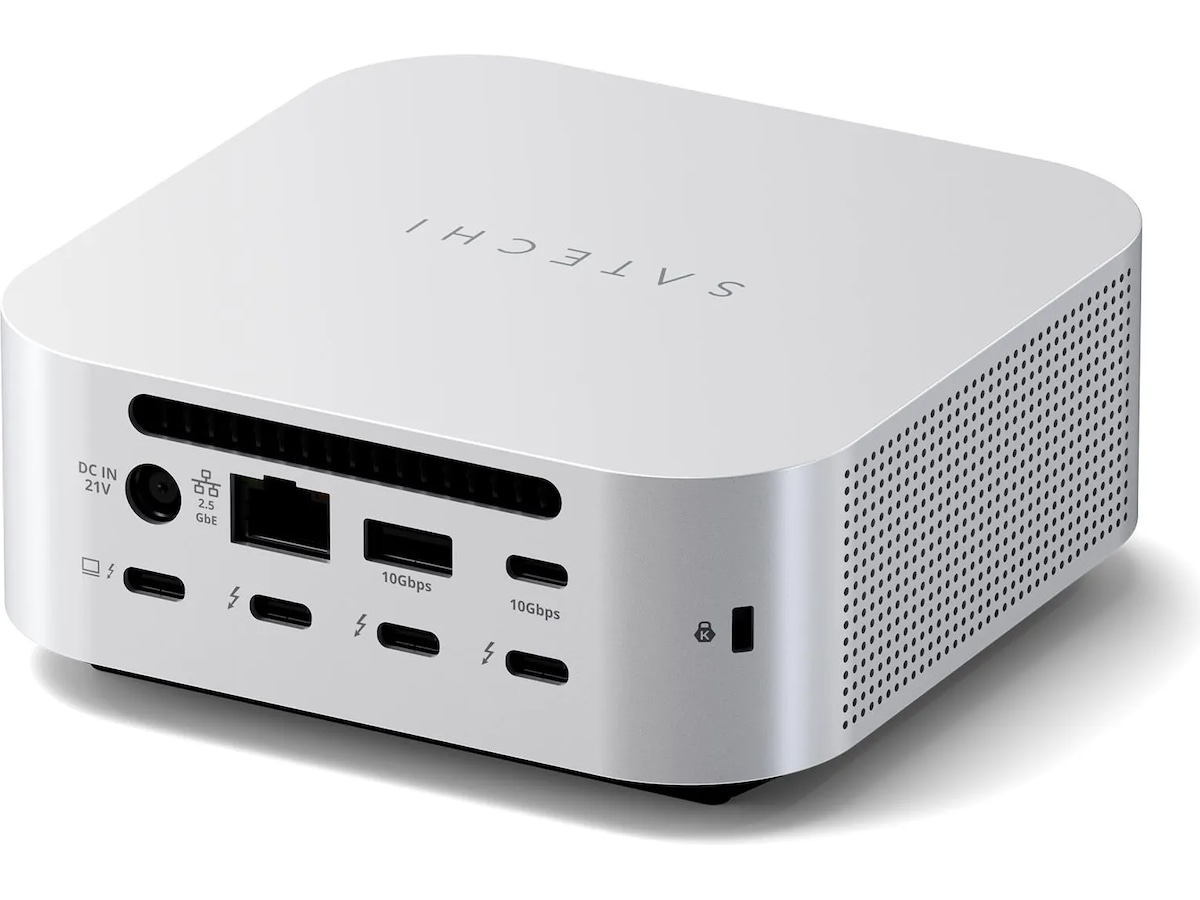 Satechi Thunderbolt 5 CubeDock™ med SSD-kabinet Dockingstation og USB-hub
