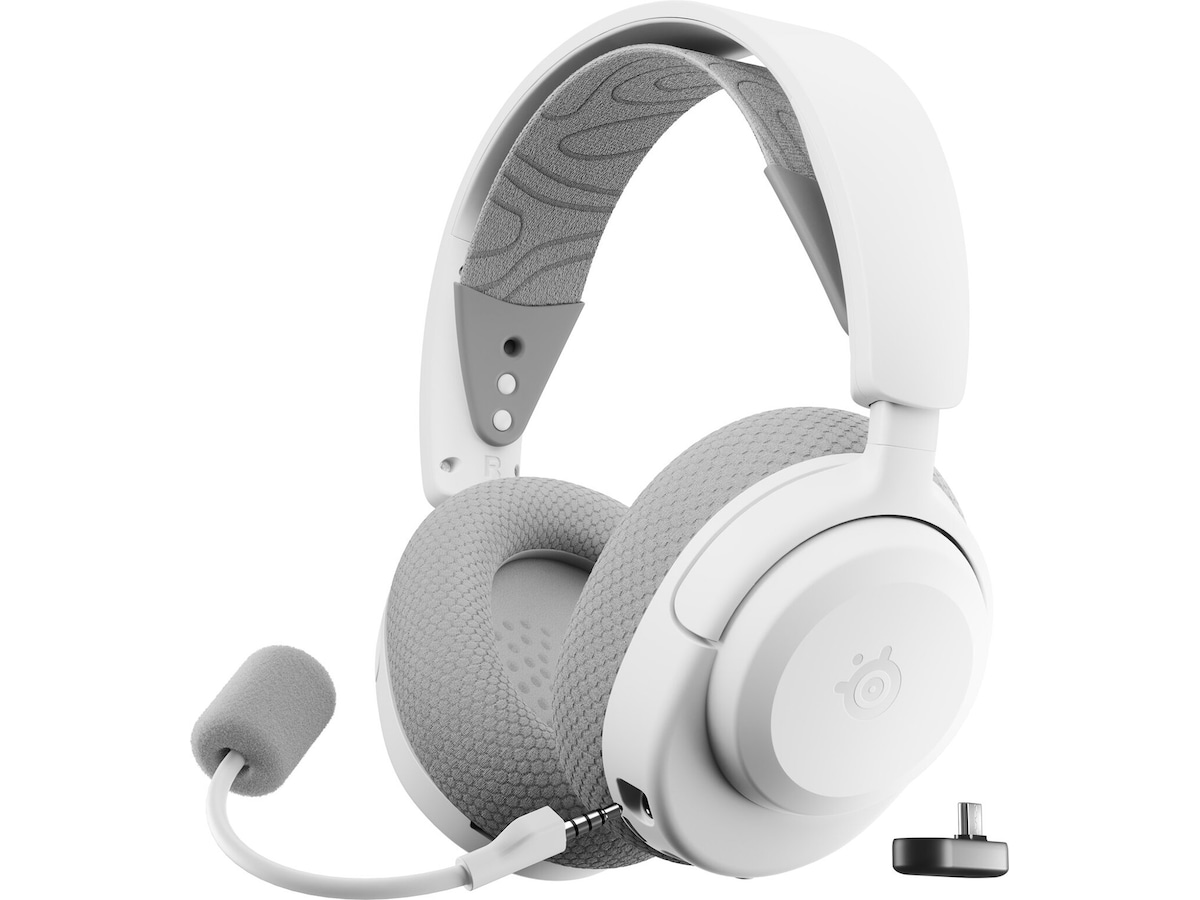 Steelseries Arctis Nova 3 WL trådløst gaming-headset (hvid) Gamingheadset