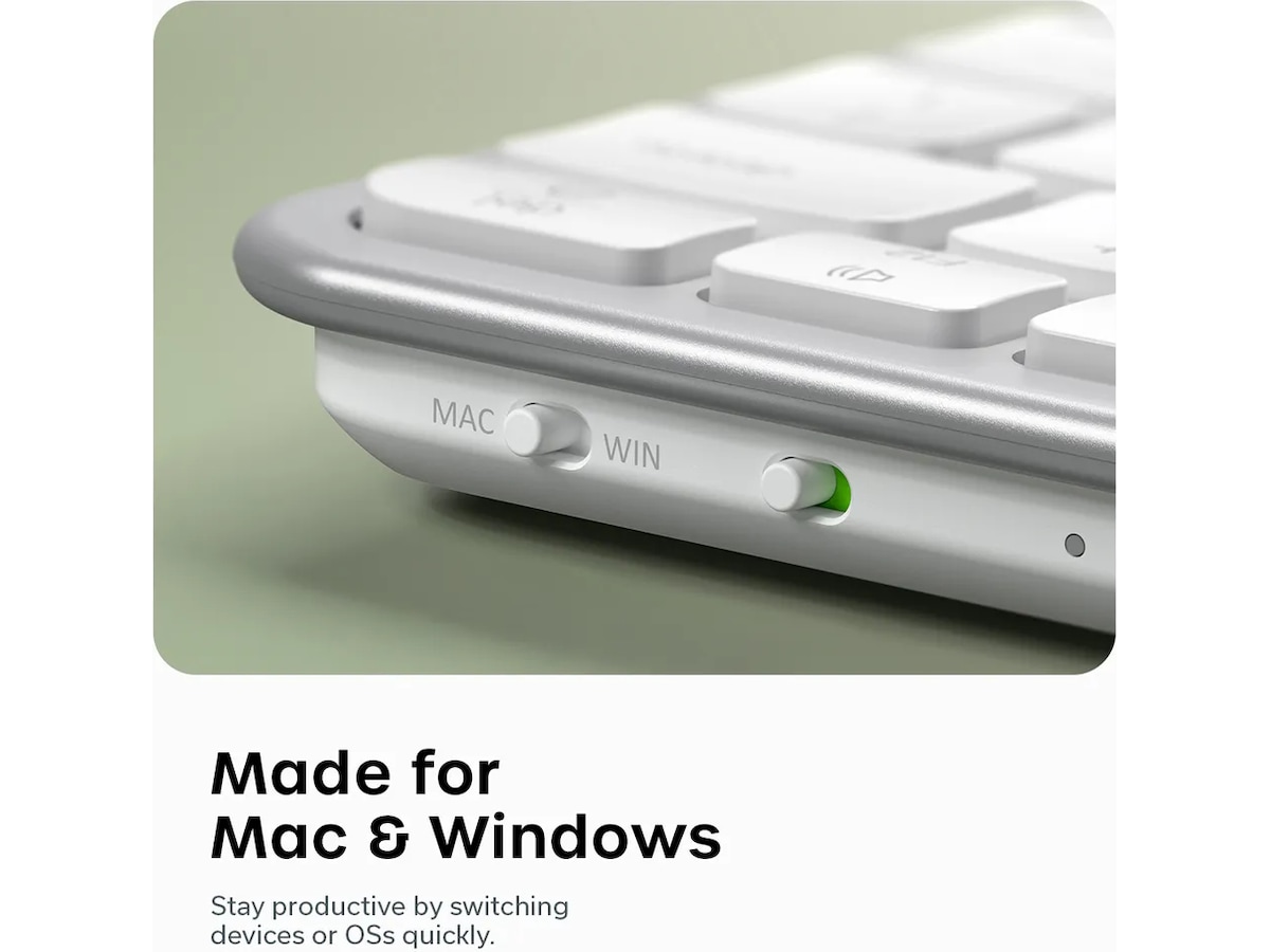 Satechi EX1 Slim trådløst tastatur nordisk layout Keyboards