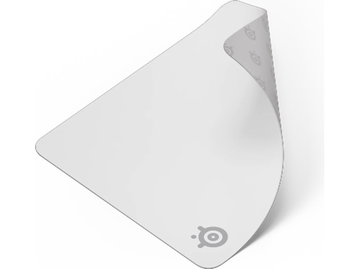 SteelSeries QcK Large musemåtte (hvid) Gamingmusemåtte