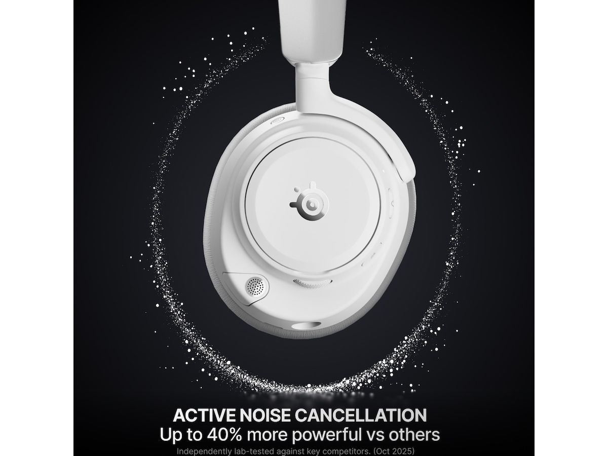 SteelSeries Arctis Nova Pro Omni trådløst gaming-headset (hvidt) Gamingheadset