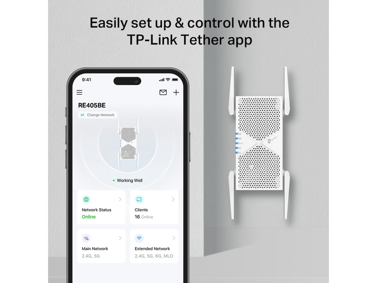 TP-Link RE405BE rækkeviddeforstærker Range Extender