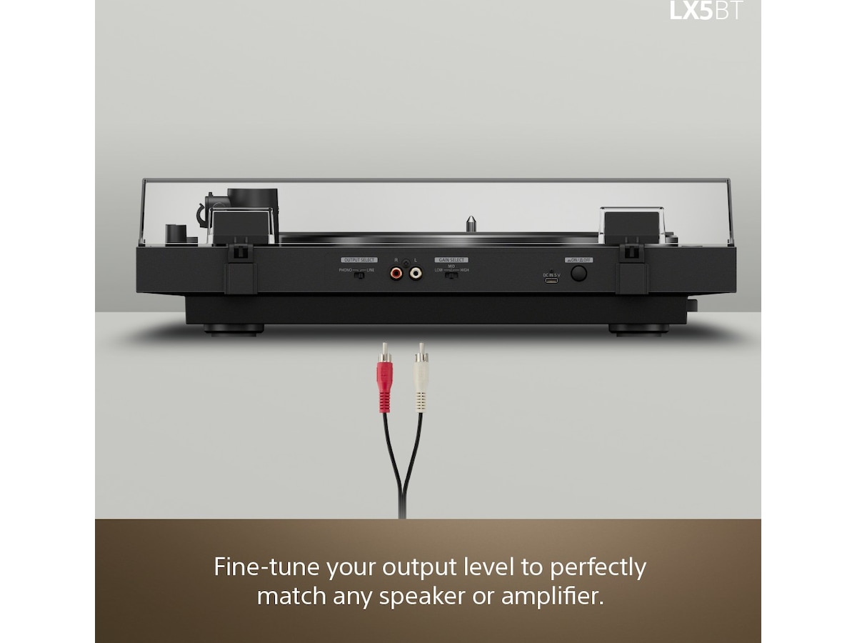 Sony PS-LX5BT trådløs pladespiller med Bluetooth Pladespiller