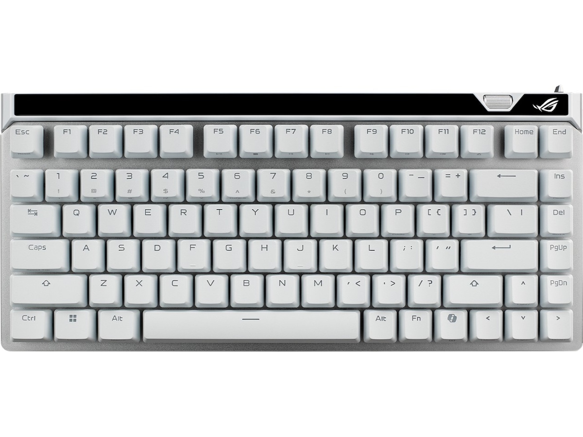 Asus ROG Falchion Ace 75 HE Gamingtastatur (hvid) Gamingkeyboard