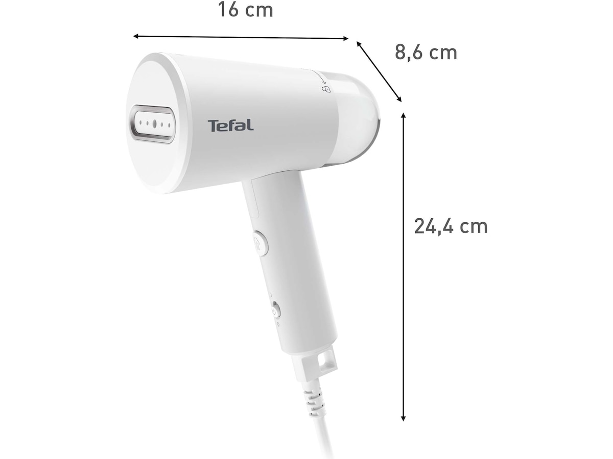Tefal Origin Travel Dampstrygejern Grå DT1020E1 1200 W Tøjdampere
