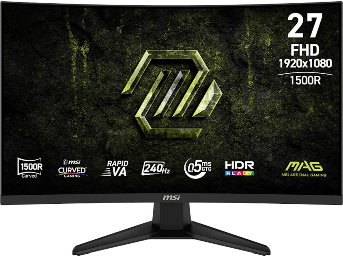 MSI 27" curved gamingskærm 275CF X24 Gamingskærme