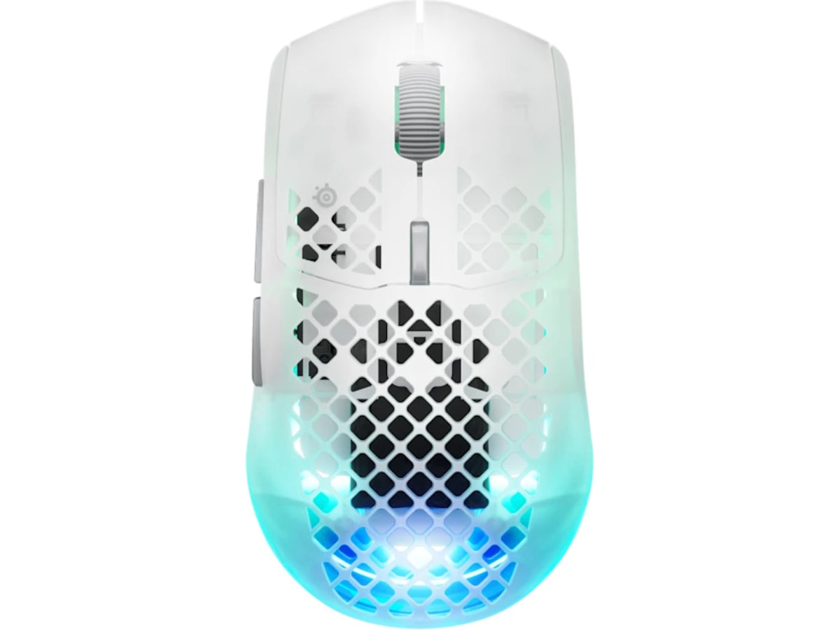 SteelSeries Aerox 3 WL Gen 2 trådløs gamingmus (ghost) Gamingmus