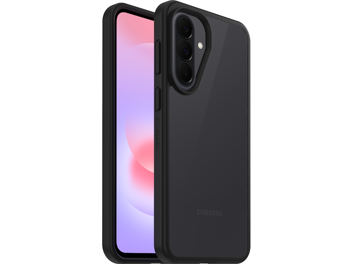 OtterBox Galaxy A37 5G React cover (gennemsigtig/sort) Mobilcover