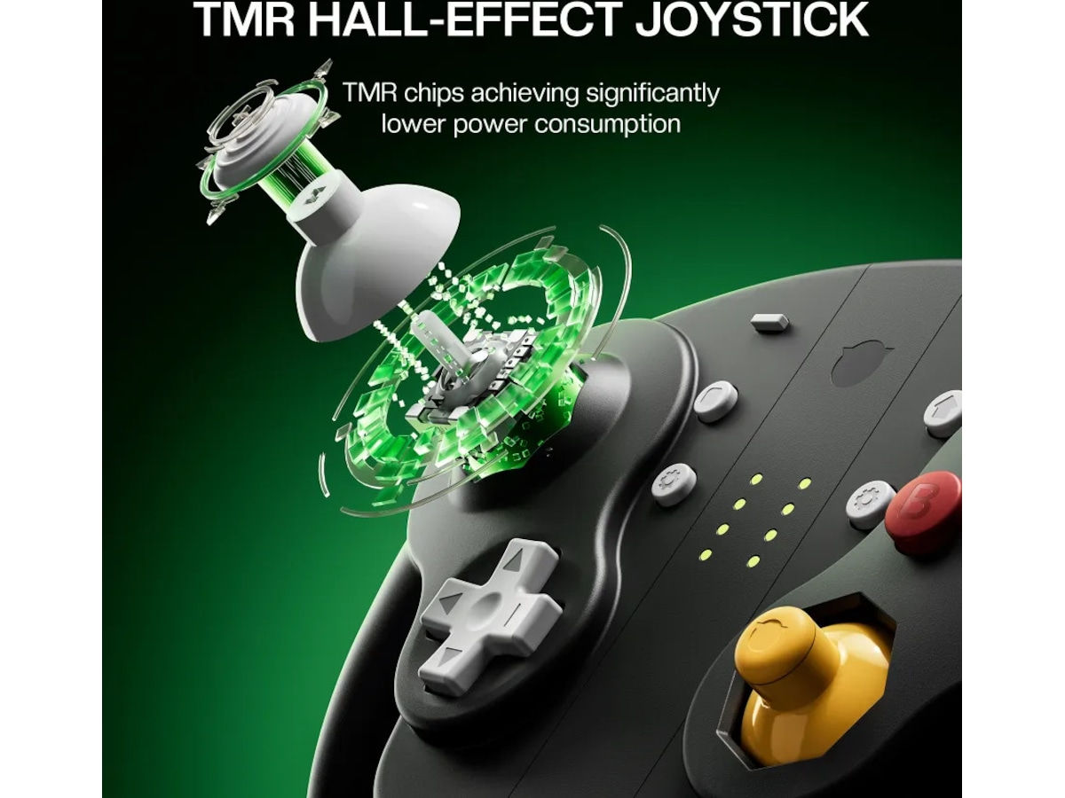 NYXI Wizard 2 Joy-Pad (sort) Tilbehør til spilkonsoller