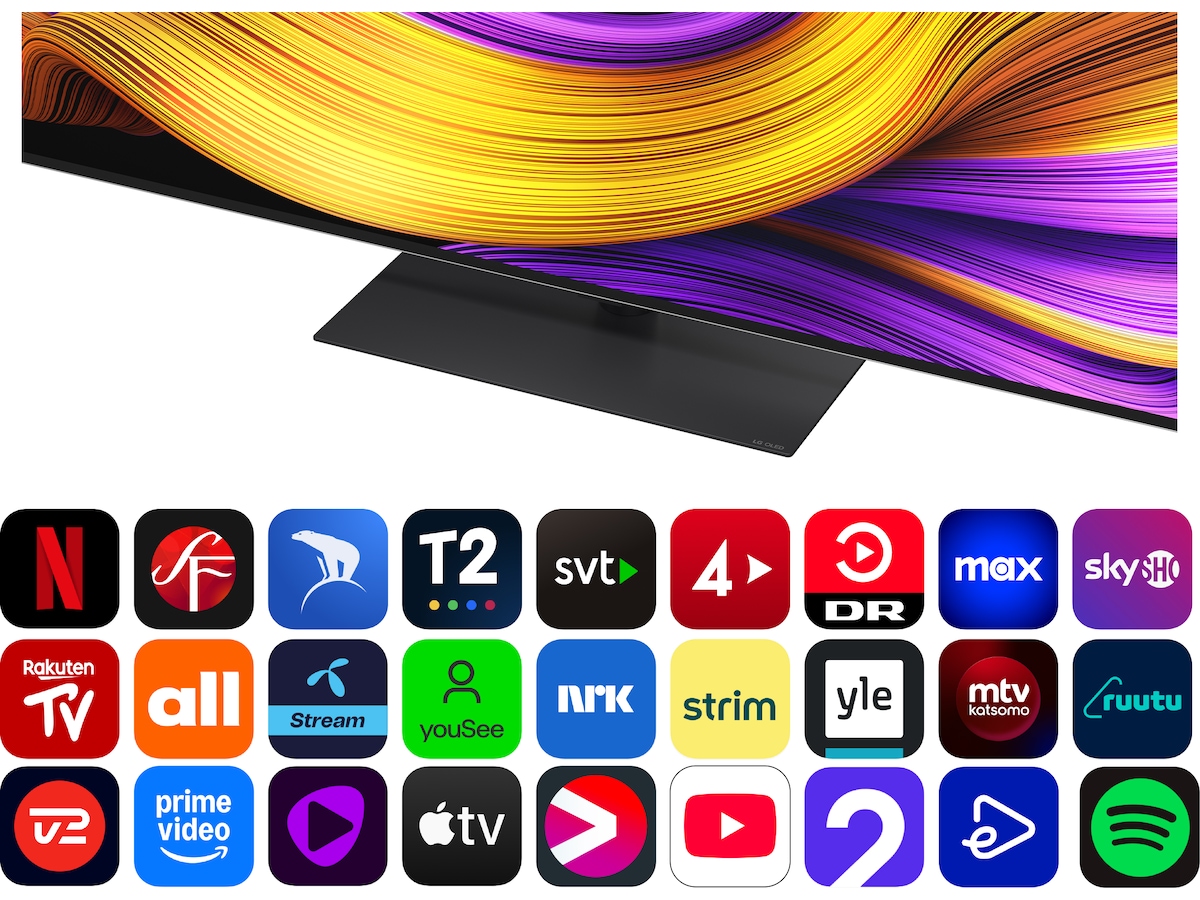 LG 55" G5 AI 4K OLED Smart TV (2025) + soundbar 50 - 59 tommer TV