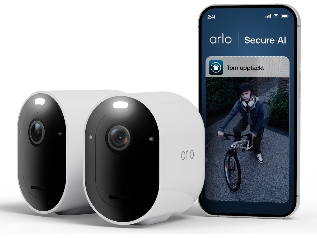 Arlo Pro 6 2K overvågningskamera 2-pack Overvågningskameraer