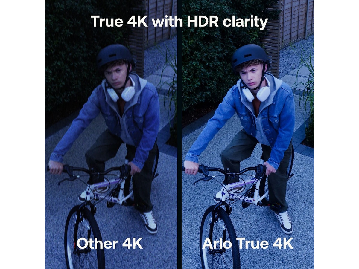 Arlo Ultra 3 4K overvågningskamera 4-pack Overvågningskameraer