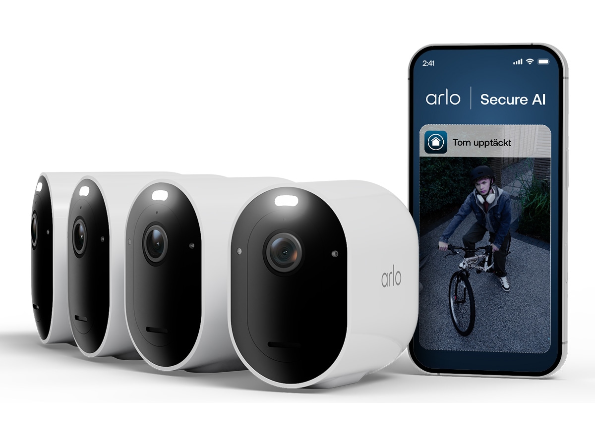 Arlo Pro 6 2K overvågningskamera 4-pack Overvågningskameraer