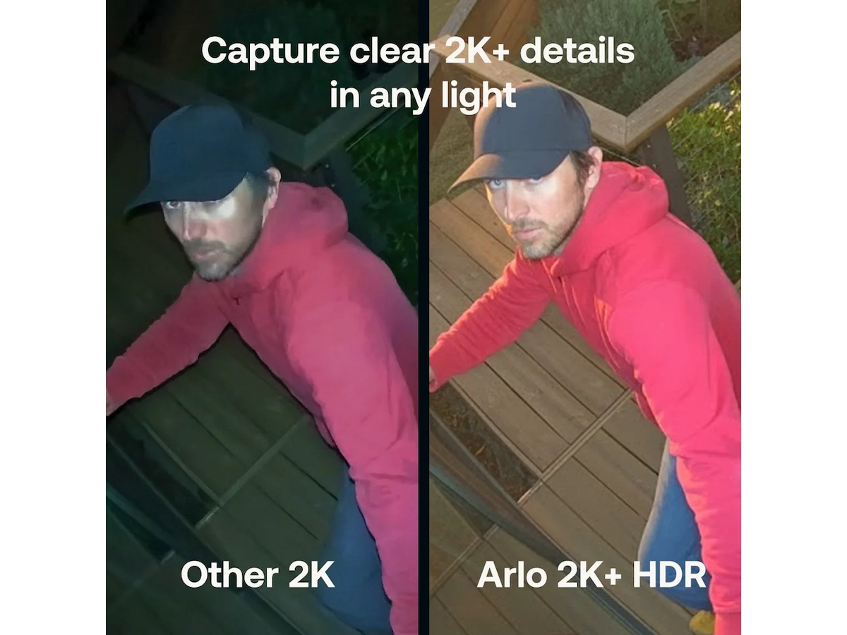 Arlo Pro 6 2K overvågningskamera 4-pack Overvågningskameraer