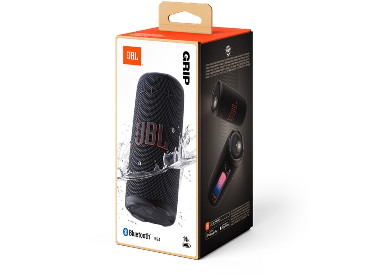 JBL Grip Trådløs Bluetooth Højttaler (sort) 2-pack Trådløs / Bluetooth højttaler