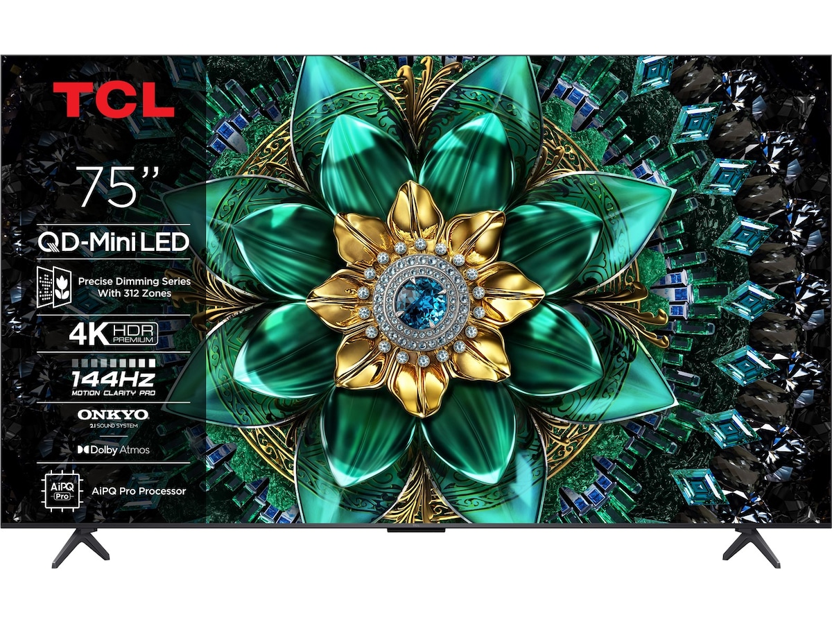 TCL 75" Q6C Premium QD-MiniLED TV (2026) 70 - 79 tommer TV