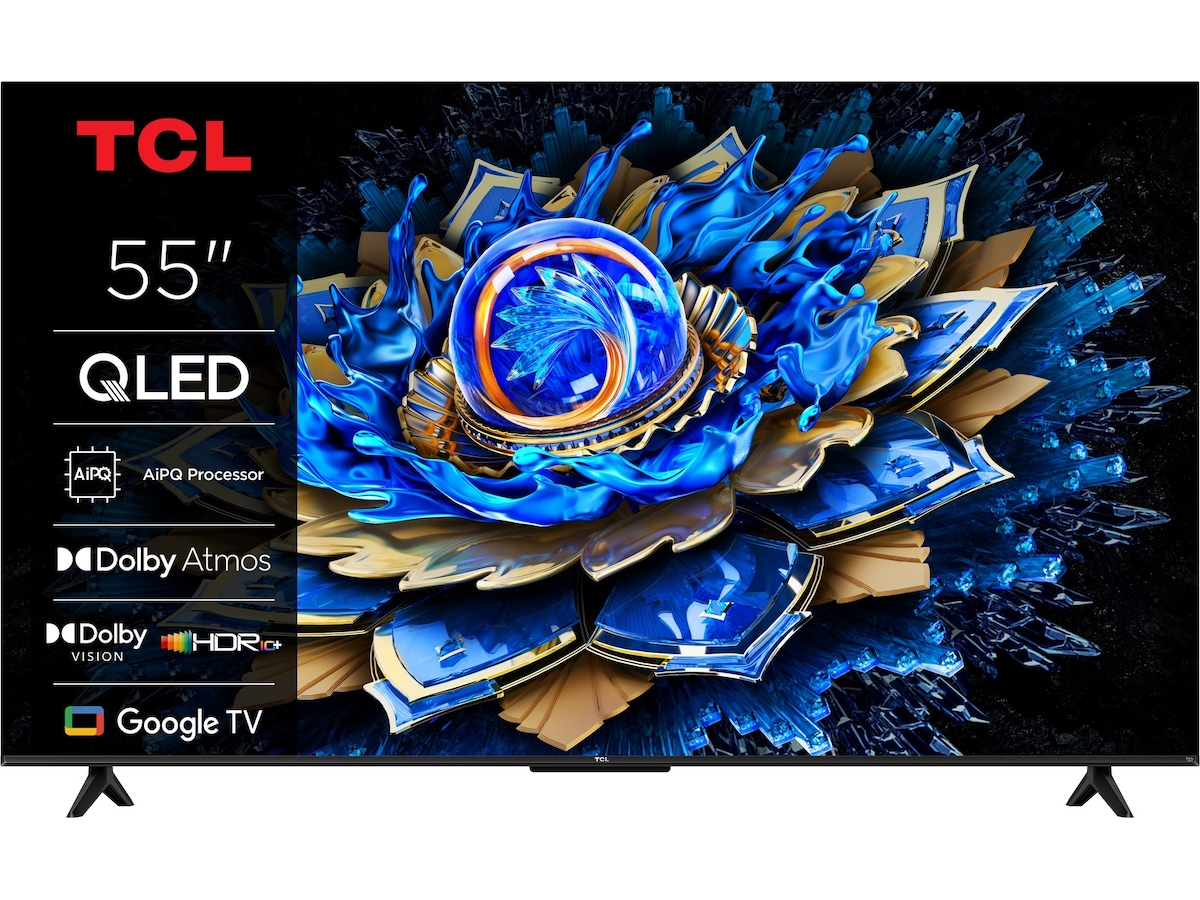 TCL T69C 55” QLED Smart TV 4K (2026) 50 - 59 tommer TV