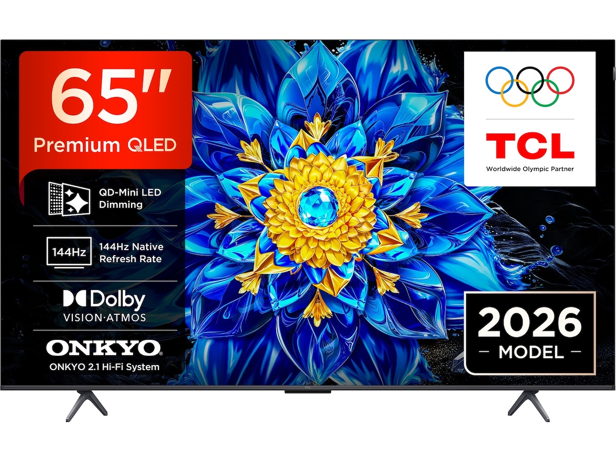 TCL T8D 65" 4K QD-Mini LED Smart TV (2026) 60 - 69 tommer TV