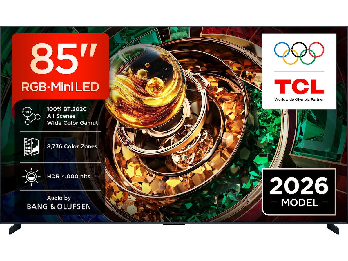 TCL 85" RM9L RGB-Mini LED 4K Smart TV (2026) Over 80 tommer TV
