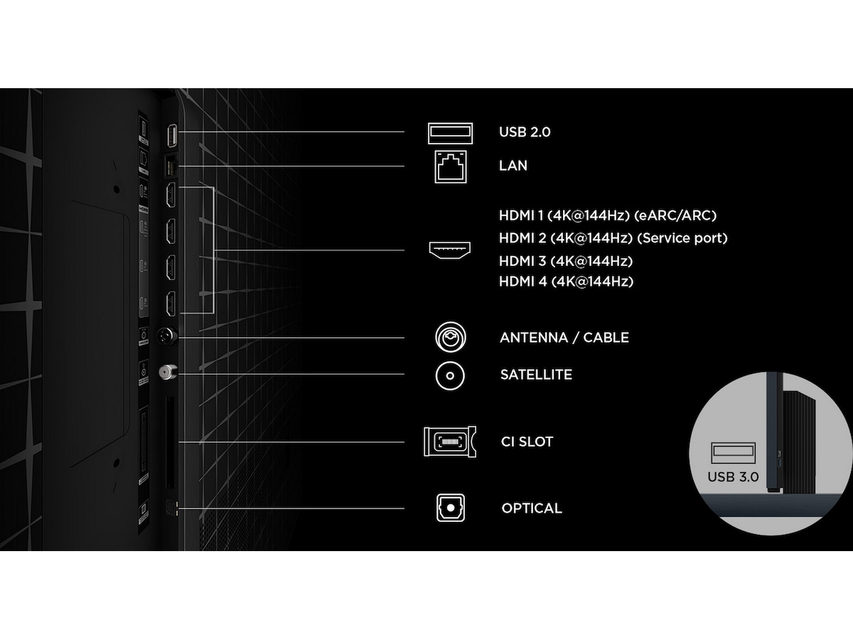 TCL 85" RM9L RGB-Mini LED 4K Smart TV (2026) Over 80 tommer TV